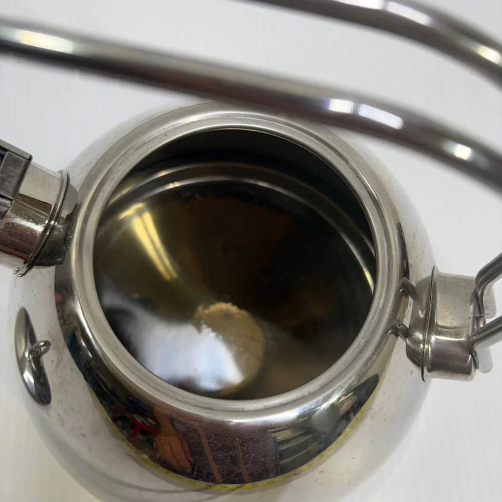 Martha Stewart Collection 2.5 Quart Stainless Steel Whistling Tea Kettle M107